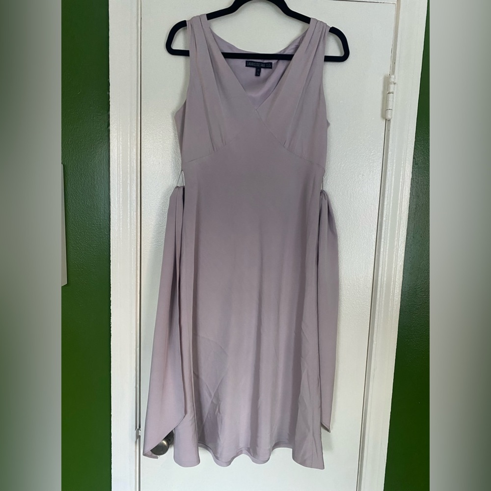 Lafayette 148 New York Dress Size 10 Color Light Purple